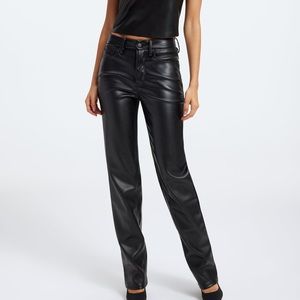 New Good Icon Faux Leather Pants from Good American